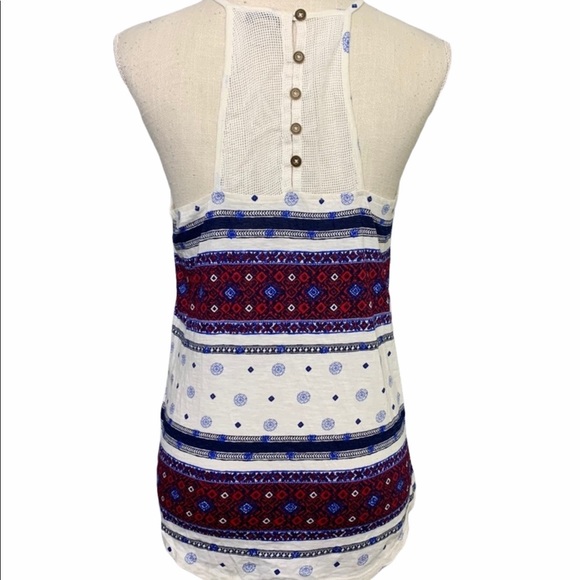 Lucky Boho Print Halter Top - Picture 2 of 8